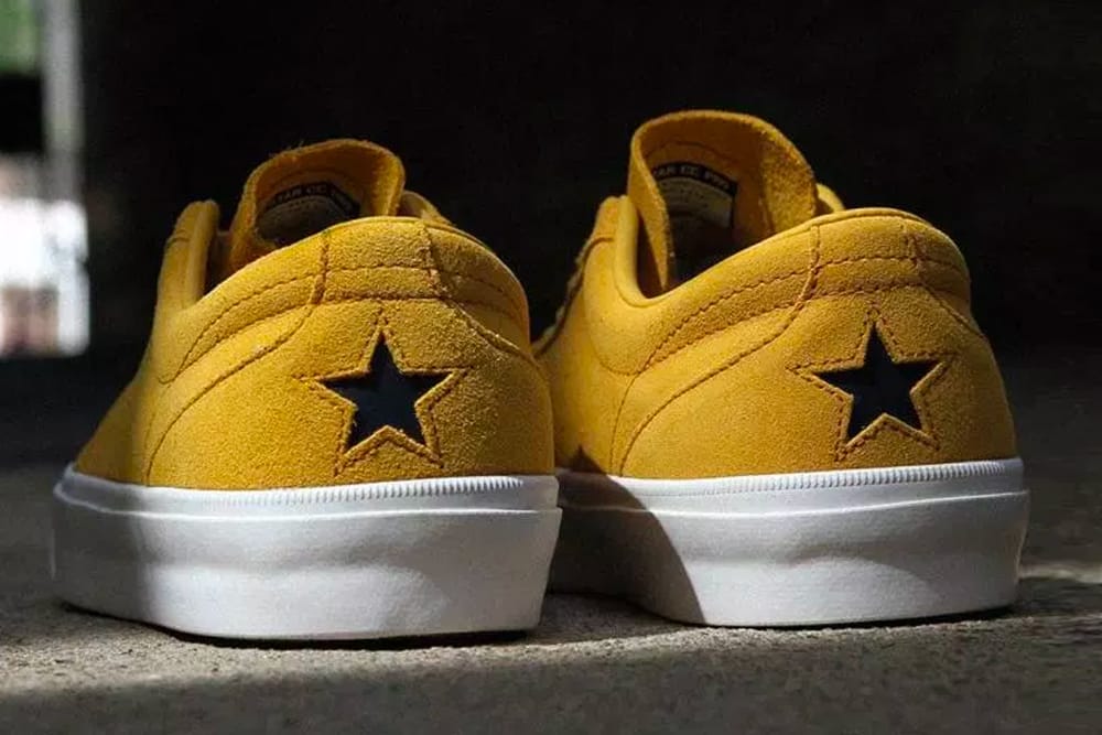converse one star mustard