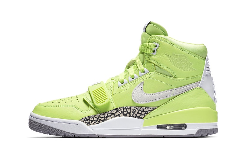 Just Don x Jordan Brand 最強混合體 Jordan Legacy 312「Ghost Green」官方圖片釋出