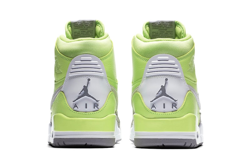 Just Don x Jordan Brand 最強混合體 Jordan Legacy 312「Ghost Green」官方圖片釋出