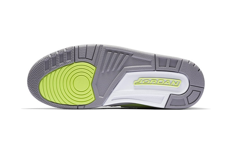 Just Don x Jordan Brand 最強混合體 Jordan Legacy 312「Ghost Green」官方圖片釋出