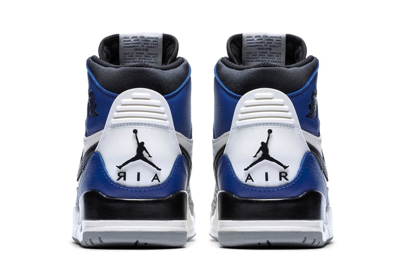 Just Don x Jordan Brand 最強混合體 Jordan Legacy 312「Storm Blue」官方圖片釋出