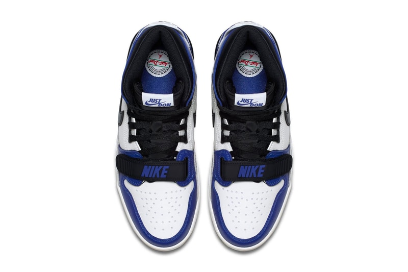 Just Don x Jordan Brand 最強混合體 Jordan Legacy 312「Storm Blue」官方圖片釋出