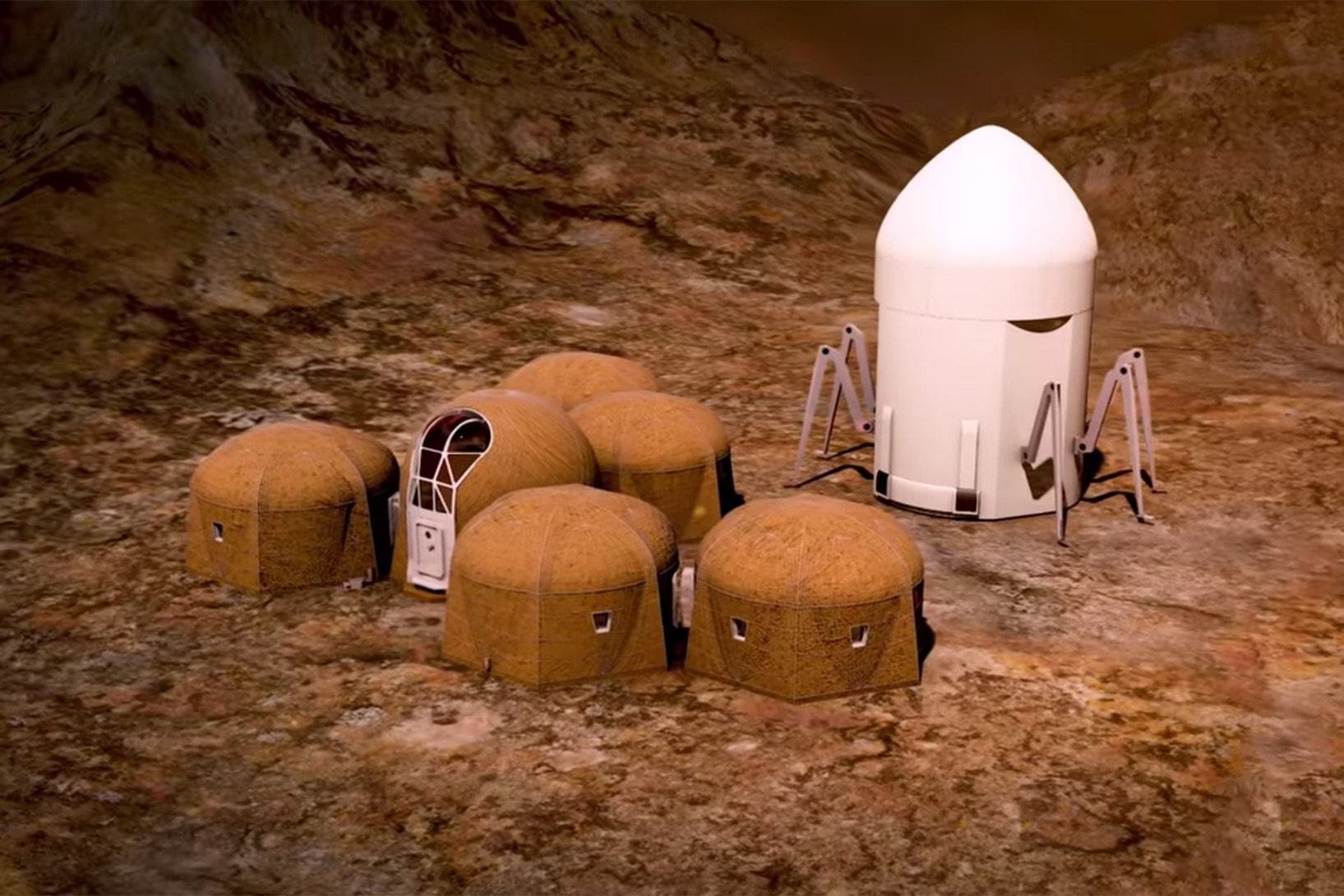 NASA 宣佈 3D Print 火星棲息地建構競賽得獎者