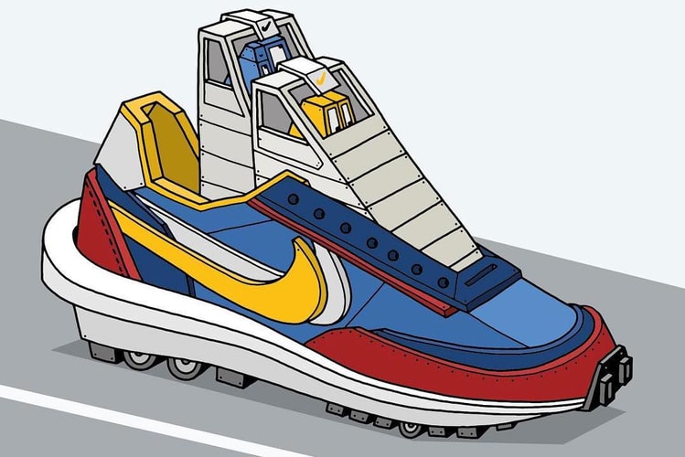 球鞋版太空飛船?插畫家 Ghica Popa 頻添新作