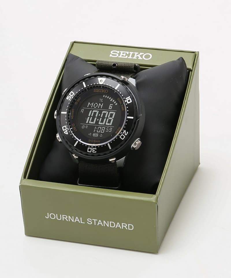 台灣 JOURNAL STANDARD 迎來 JS 限定 Seiko Prospex Fieldmaster LOWERCASE