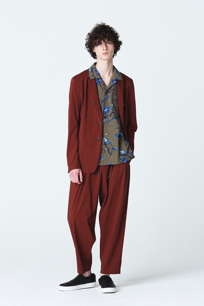 Kazuyuki Kumagai 發布 2019 春夏系列 Lookbook