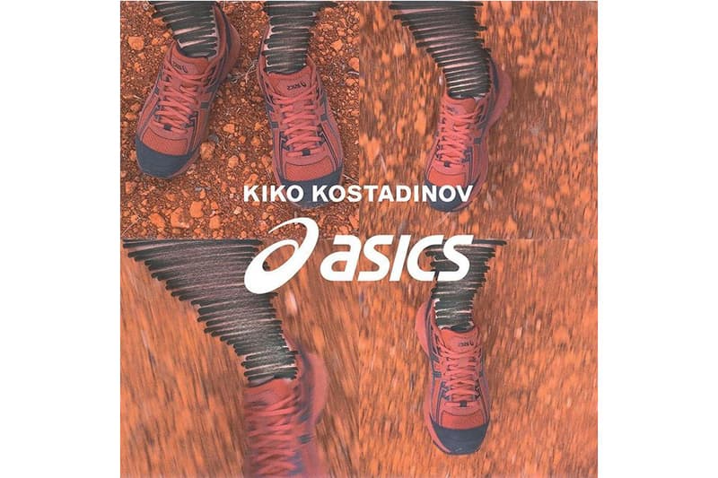 Kiko Kostadinov x ASICS GEL-BURZ 2 聯乘系列形象前瞻