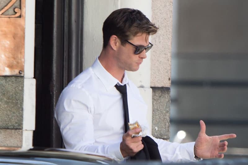 雷神轉職-Chris Hemsworth 參演的《Men in Black 4》電影組圖釋出