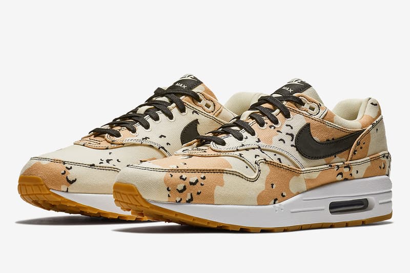 Nike Air Max 1「Desert Camo」軍事感注入