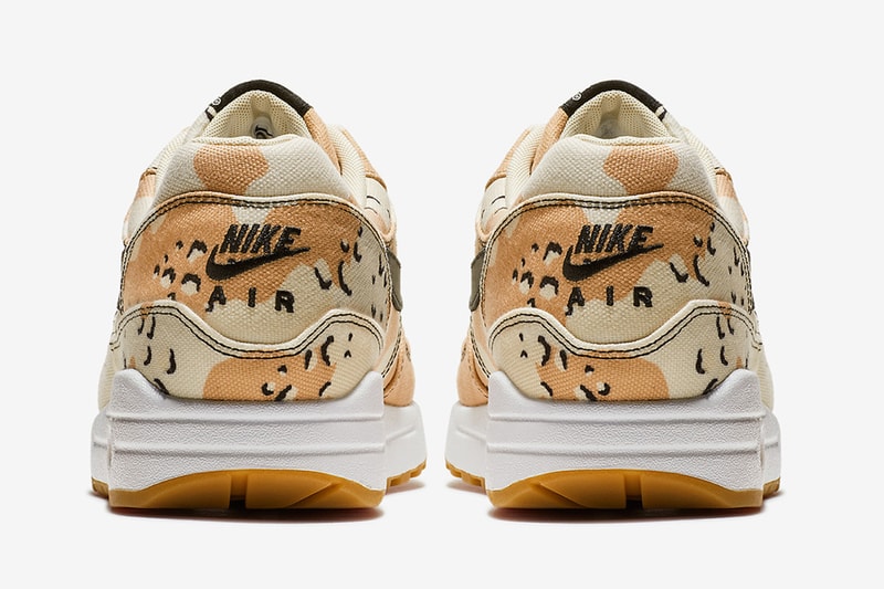 Nike Air Max 1「Desert Camo」軍事感注入