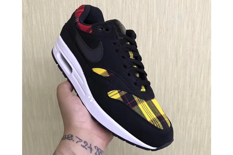 先行預覽 Nike Air Max 1 全新配色設計「Plaid」