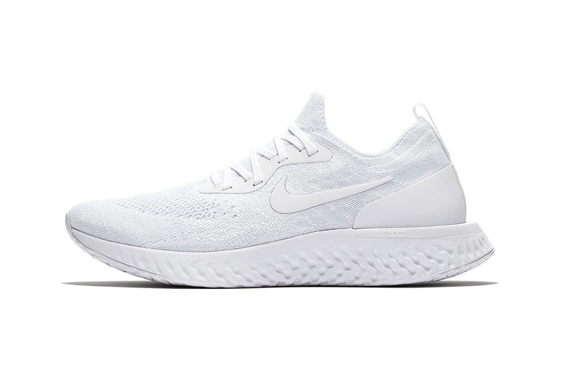 Nike Epic React Flyknit 全新「Triple White」配色正式上架