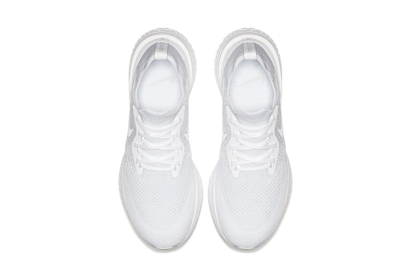 Nike Epic React Flyknit 全新「Triple White」配色正式上架