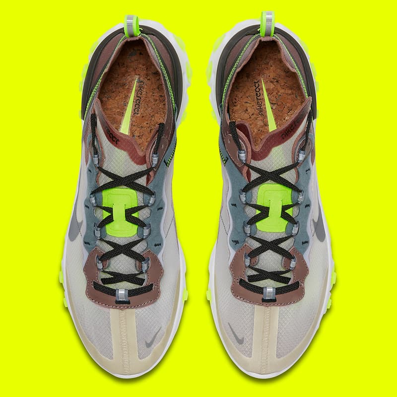 Nike React Element 87 全新「Dark Grey」及「Desert Sand」配色官方圖片釋出