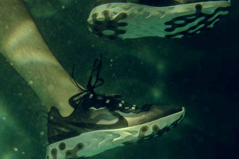 攝影師 Jayson Palacio 捕捉 Nike React Element 87 水中實著照