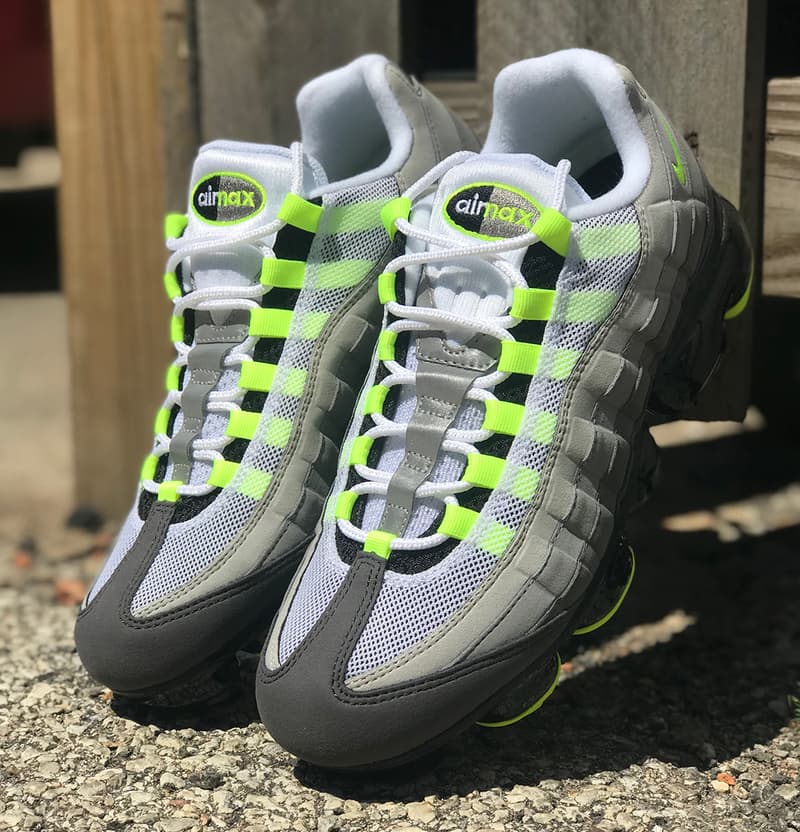Nike 變種鞋款 Air VaporMax 95「Neon」更多實物細節曝光