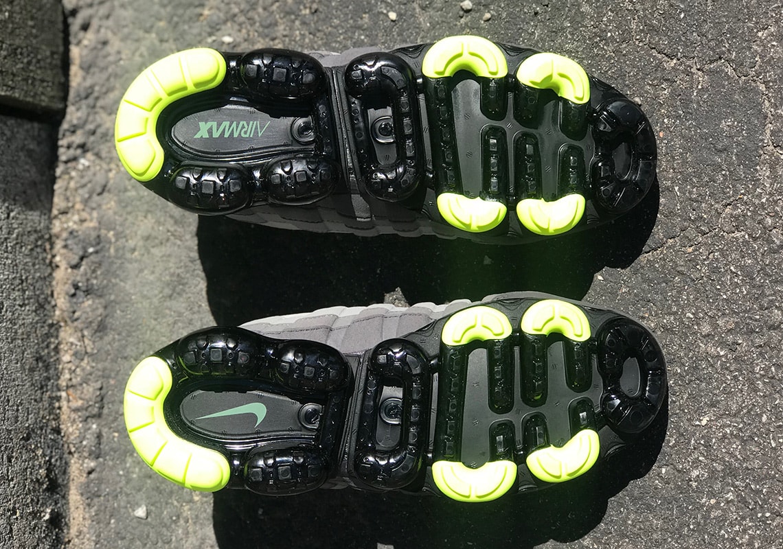 Nike 變種鞋款 Air VaporMax 95「Neon」更多實物細節曝光