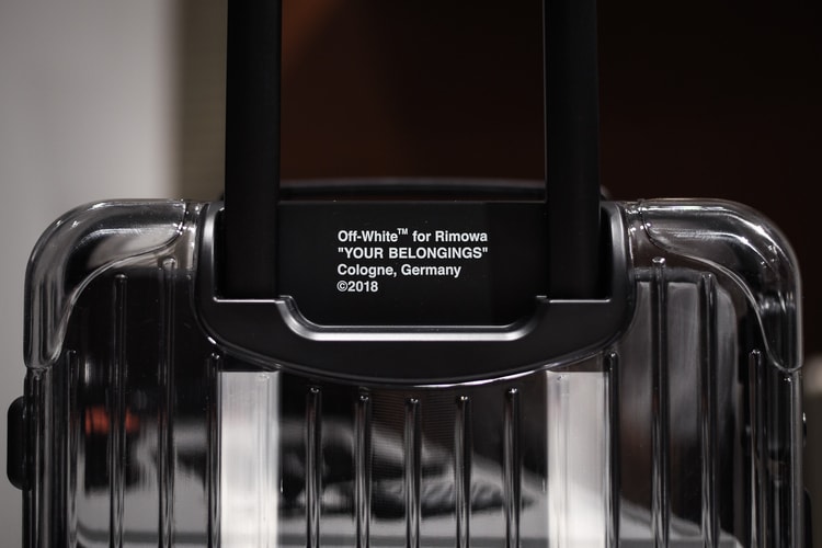 Off-White™ x RIMOWA 聯乘行李箱細節近賞
