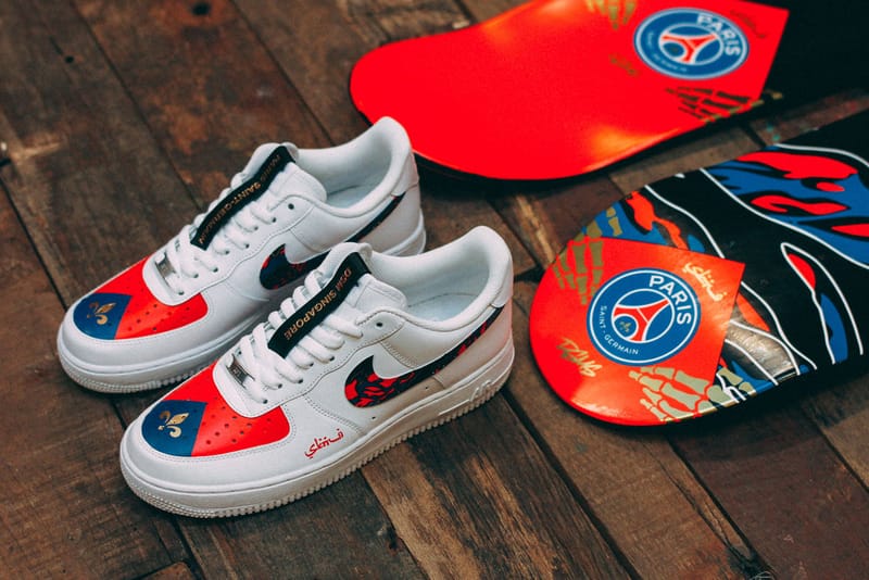 SBTG 攜手 Paris Saint-Germain 打造客製版 Nike Air Force 1