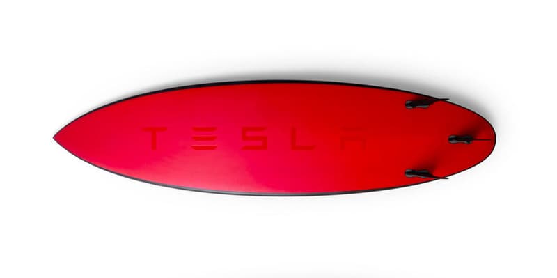 限定 200 塊-售價 $1,500 美元的 Tesla 衝浪板正式登場