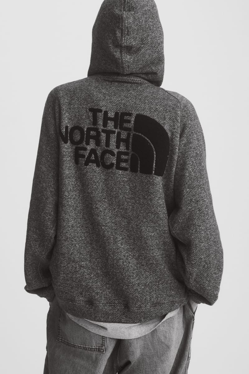 the north face label