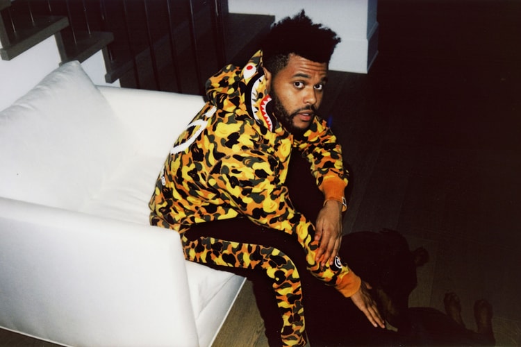 The Weeknd 正式發布 A BATHING APE® x XO 聯乘系列