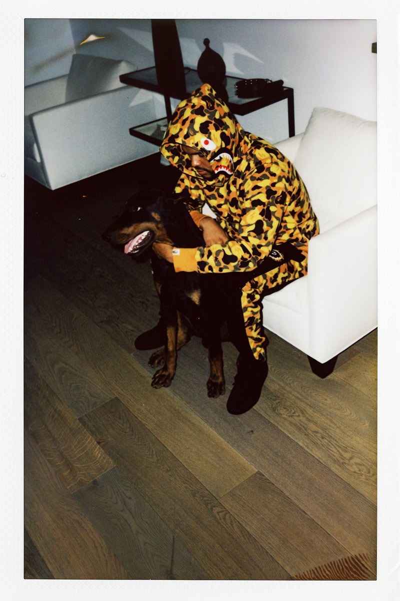 The Weeknd 正式發布 A BATHING APE® x XO 聯乘系列