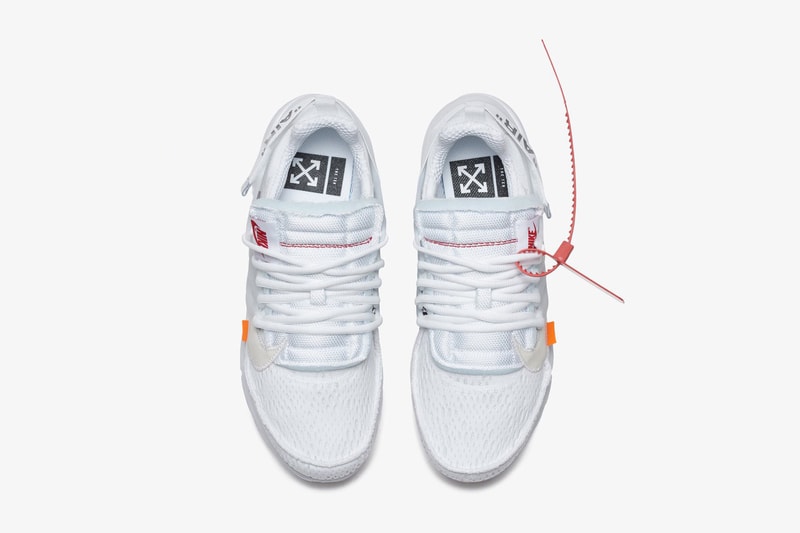 Virgil Abloh x Nike Air Presto 2.0 黑白配色鞋款官方圖片釋出