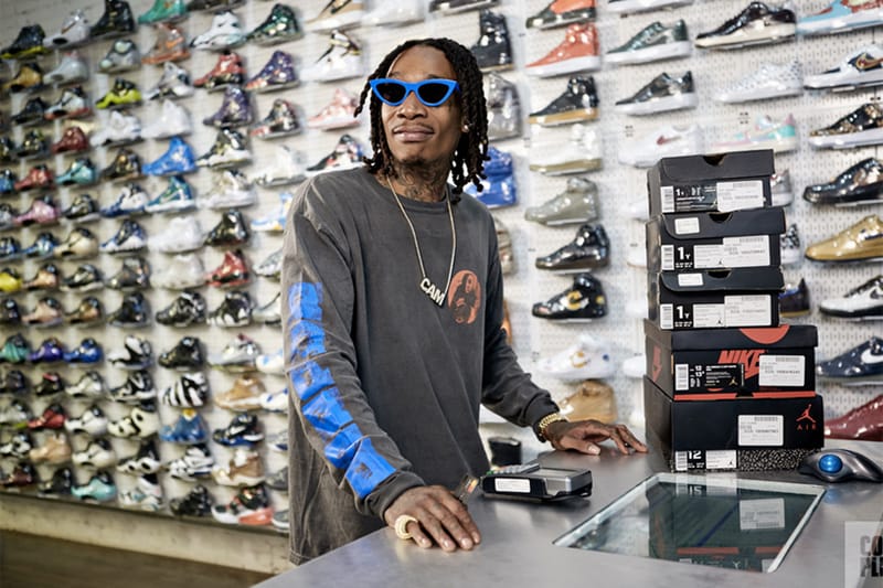 知名說唱歌手 Wiz Khalifa 作客最新一期《Sneaker Shopping》