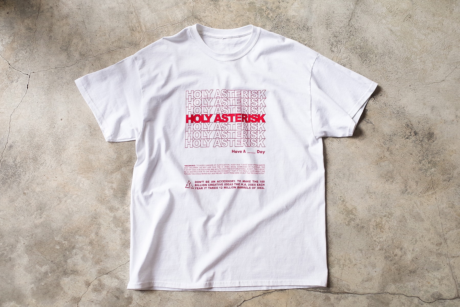 上環流行文化店 Asterisk x Holymountain Co. 全新聯名企劃「HOLYASTERISK」