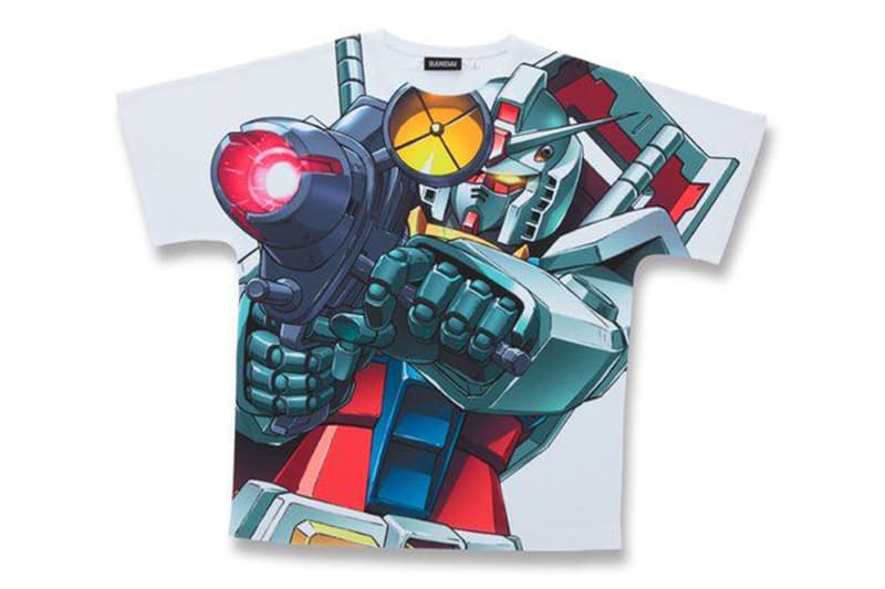 BANDAI 推出《機動戰士ガンダム》系列 T-Shirt