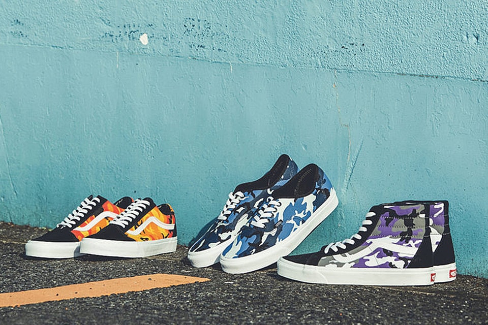 三色迷彩 Billy S Ent X Vans 聯乘 Pop Camo Pack 鞋款釋出 Hypebeast 三色迷彩 Billy S Ent X Vans 聯乘 Pop Camo Pack 鞋款釋出 Hypebeast
