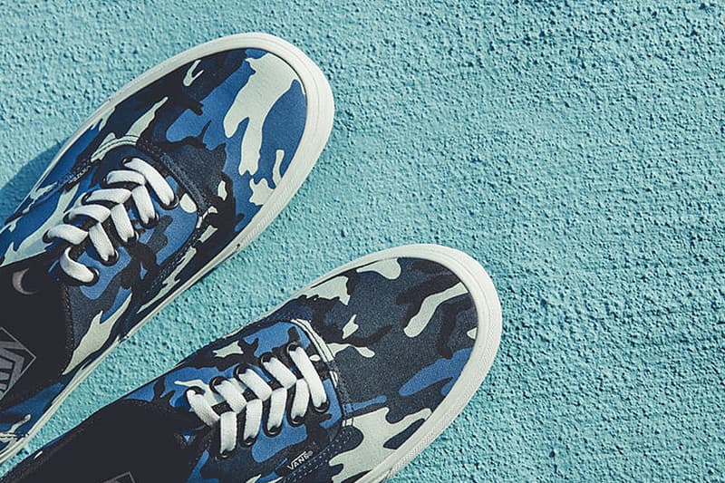 三色迷彩 Billy S Ent X Vans 聯乘 Pop Camo Pack 鞋款釋出 Hypebeast