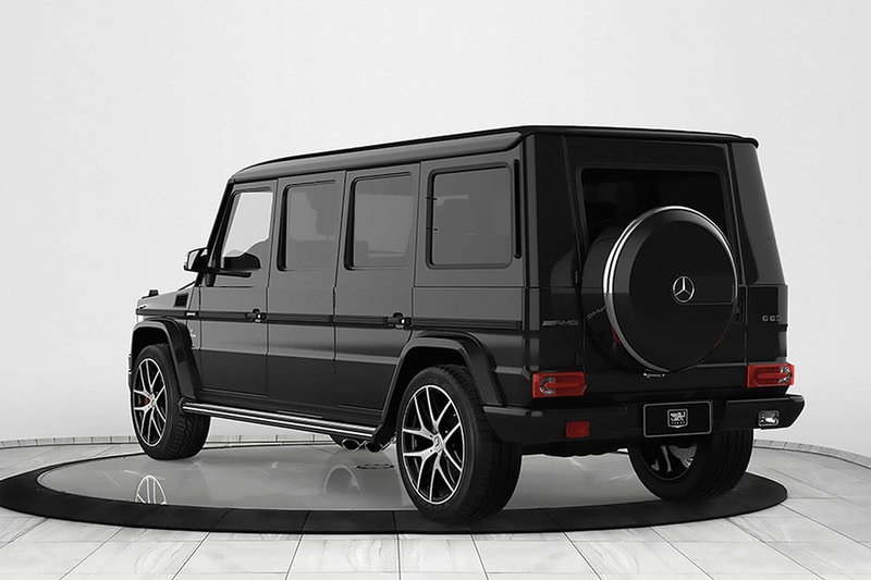 詭異豪改－防彈級加長轎車版 Mercedes-AMG G63