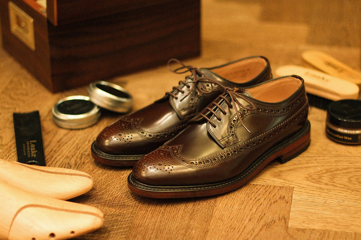 Loake MTO for HOAX 打造經典 Long Wing 鞋款