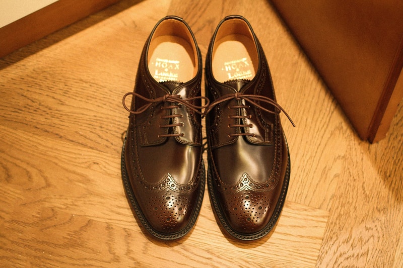 Loake MTO for HOAX 打造經典 Long Wing 鞋款