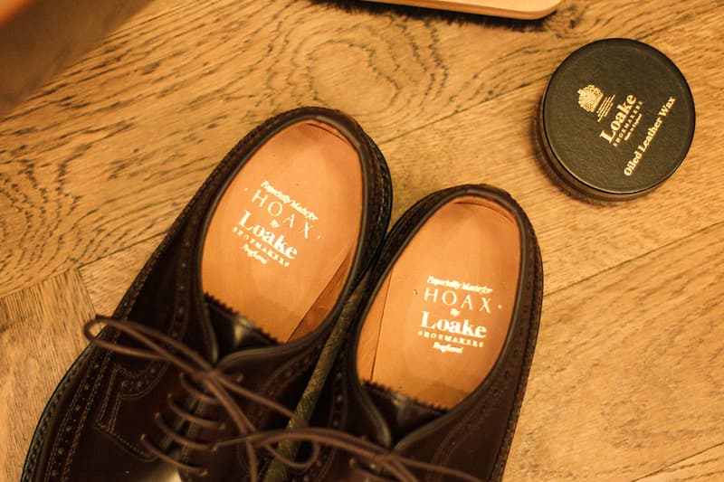 Loake MTO for HOAX 打造經典 Long Wing 鞋款