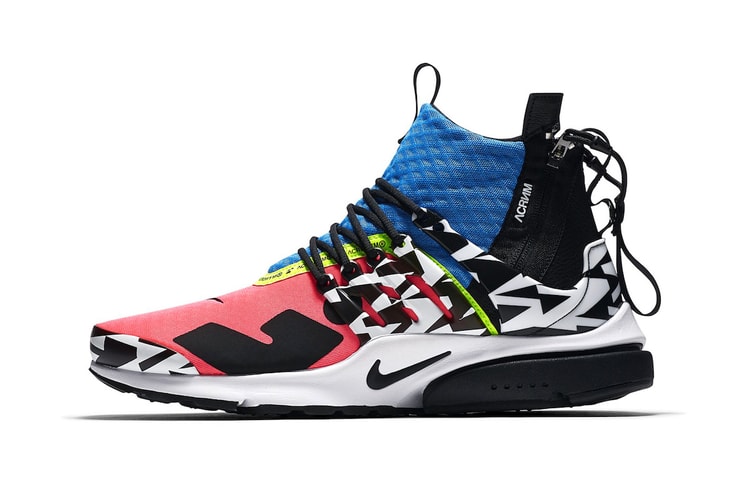 ACRONYM x Nike 2018 聯乘 Presto Mid 官方圖片曝光