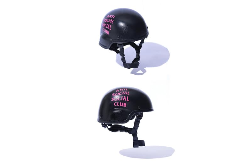 潮流反恐部隊-Anti Social Social Club 推出防暴頭盔