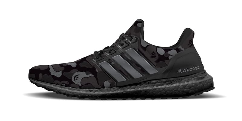 ultra boost bape black