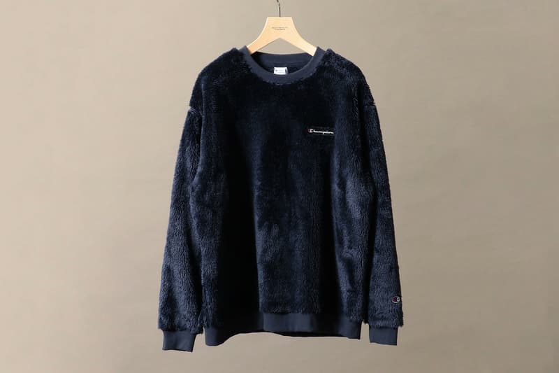 BEAUTY & YOUTH x Champion 2018 秋冬聯乘 Sherpa Fleece 系列登場