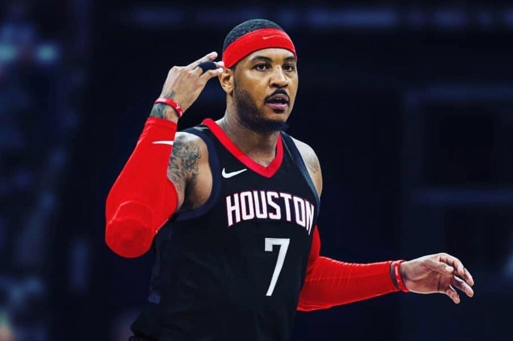 NBA 交易消息 − Carmelo Anthony 正式簽約加入 Houston Rockets