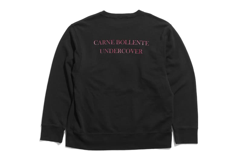 UNDERCOVER x Carne Bollente 聯乘系列發佈