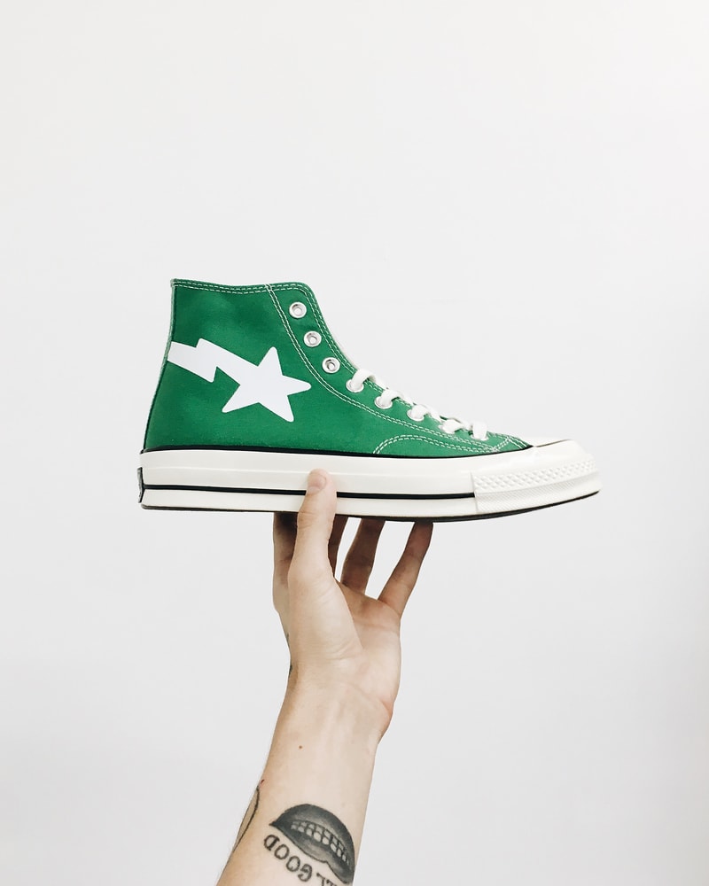 Chinatown Market 打造全新 Converse x A BATHING APE 客製「聯乘」鞋款