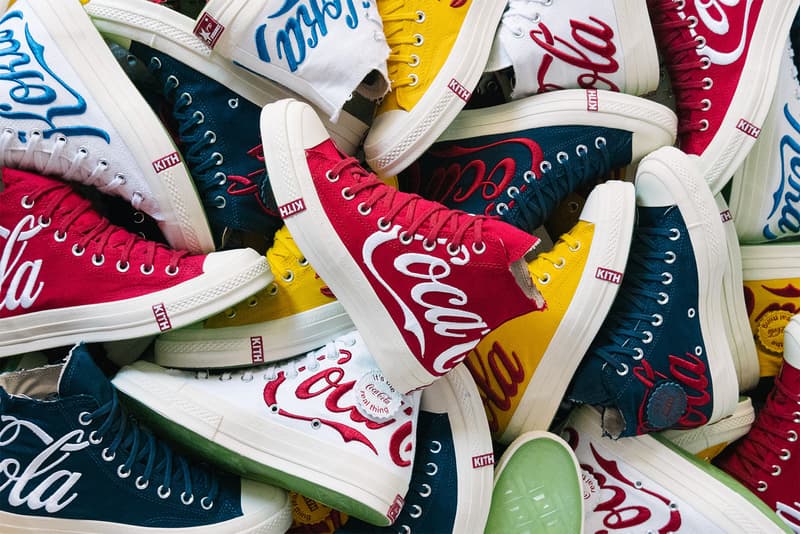 KITH x Coca-Cola x Converse 聯乘 Chuck Taylor All Star 1970s 系列全新照片