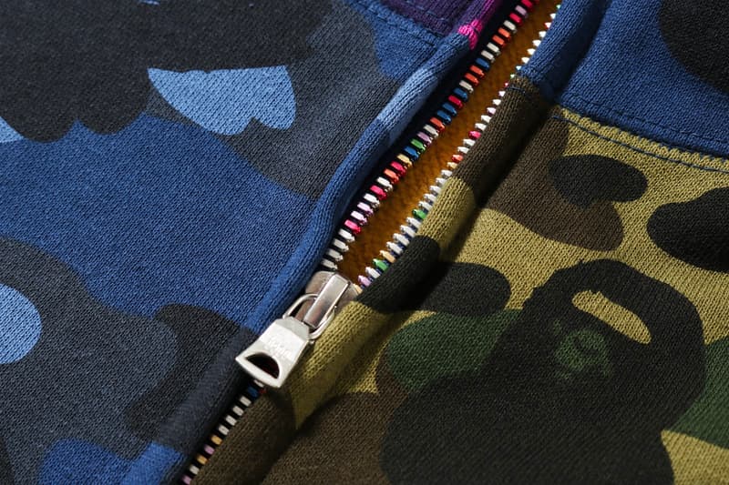 色澤猿混-A BATHING APE® 推出 Mix Camo 服裝系列