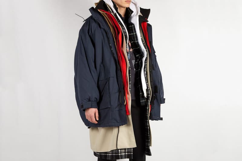 結構豐富-Balenciaga 最新多層次秋冬大衣索價 9,000 美元