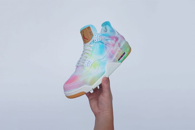 紮染文化大勢－Larry Luk 客製化 Levi's x Air Jordan 4 系列