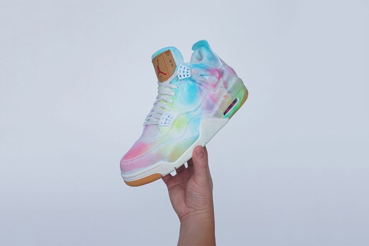 紮染文化大勢-Larry Luk 客製化 Levi's x Air Jordan 4 系列