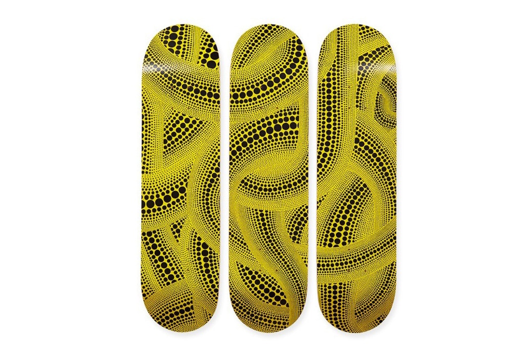 密集波點－草間彌生 x MoMA 聯名製作藝術滑板系列